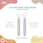 Load image into Gallery viewer, TGM Silicone Baby Food Spoon Step 2 (Pack of 2)
