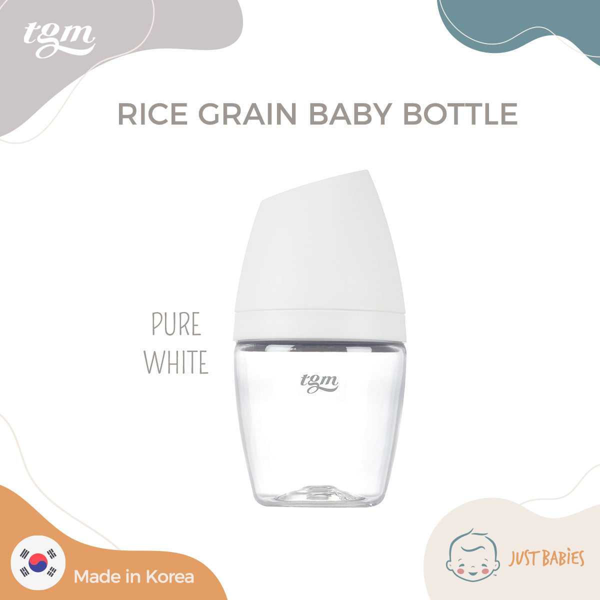 TGM Rice Grain Anti-colic Baby Feeding Bottle (5 oz/160ml)