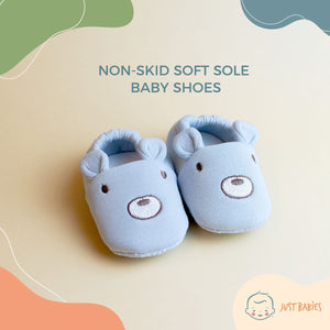 Bear Non-skid Soft Sole Baby Shoes (2 Colors)