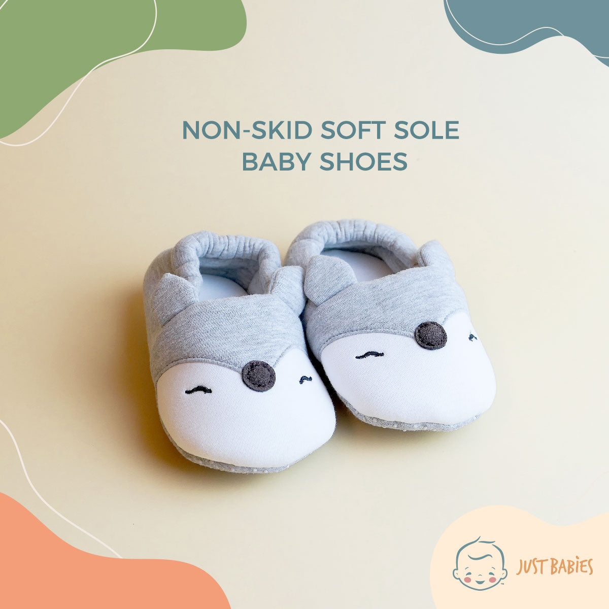 Fox Non skid Soft Sole Baby Shoes 2 Colors Just Babies Ph